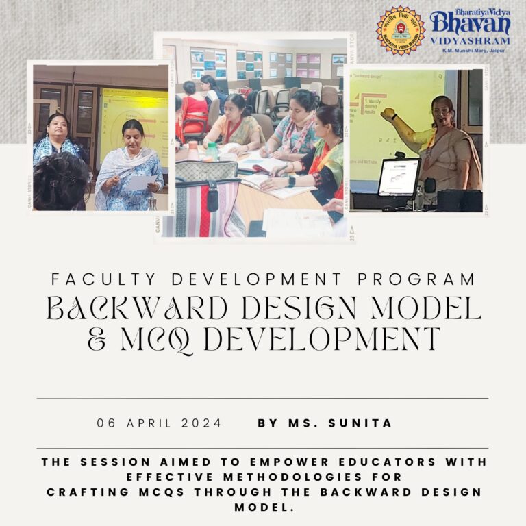 Faculty Development Programme 06 April 2024