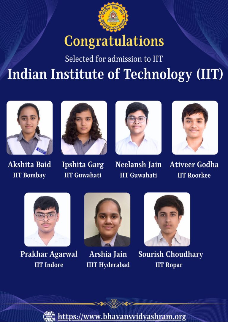 Selection Adm IIT 2025