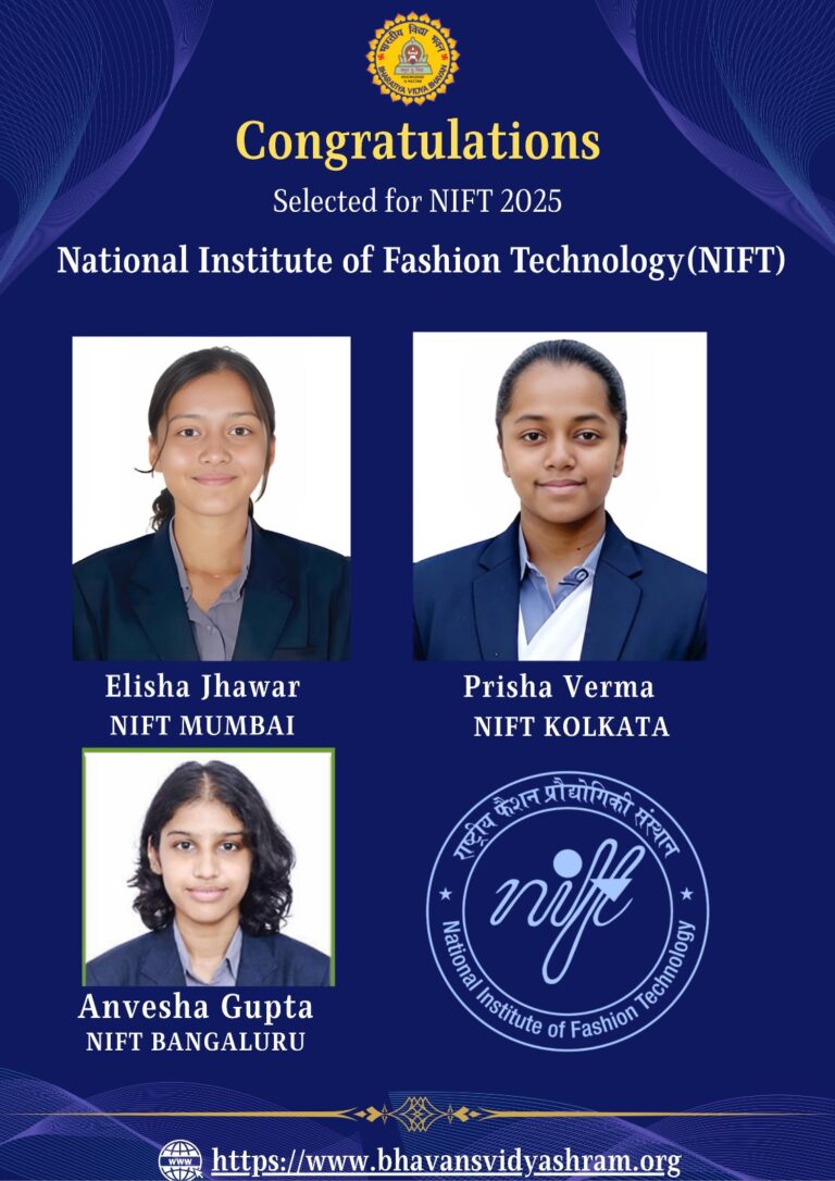 Selection Adm NIFT 2025