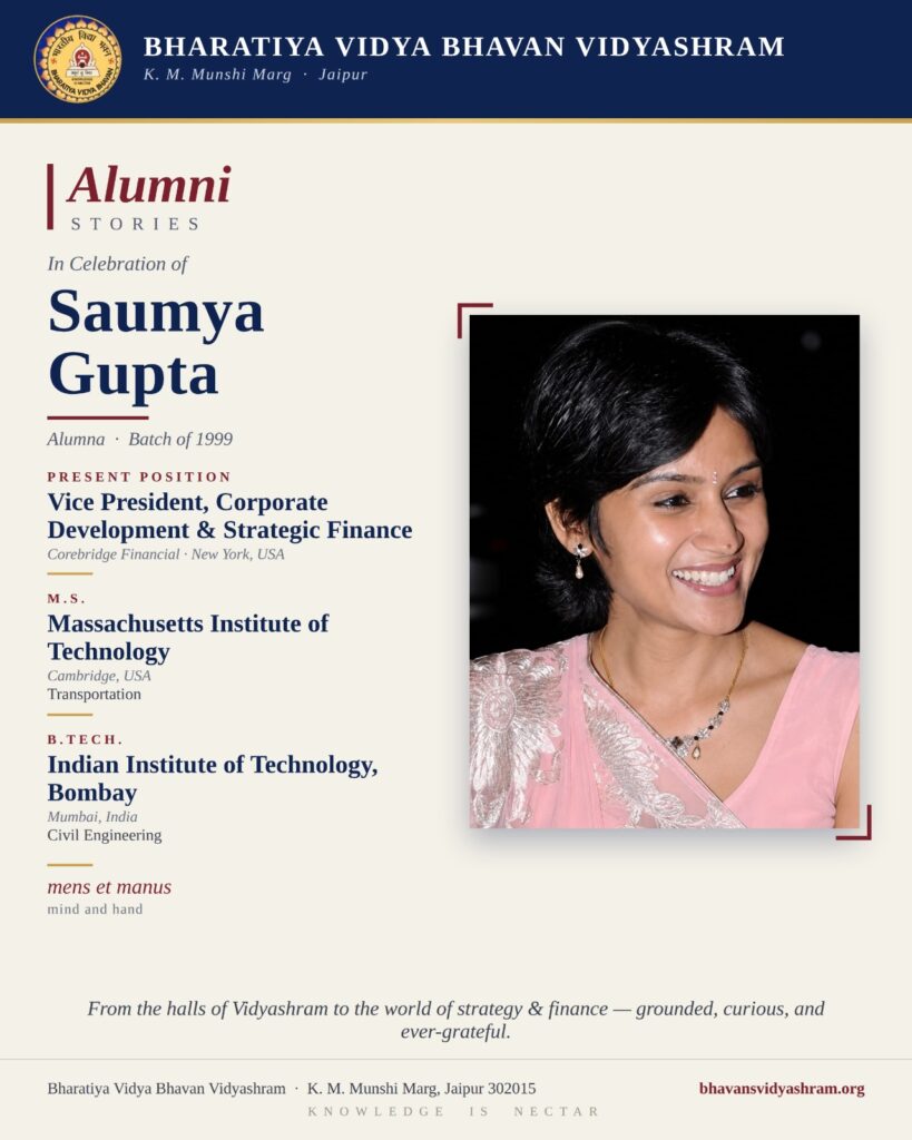 Alumni Saumya Gupta